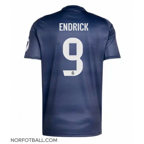 Billige Fotballdrakt Real Madrid Endrick #9 Replika Bortedrakt 2025-26 Kortermet Billige Fotballdrakt Real Madrid Endrick #9 Replika Bortedrakt 2025-26 Kortermet